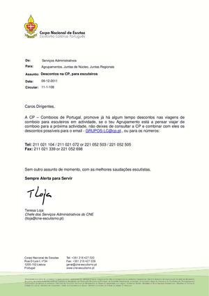 Descontos CP