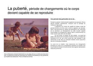 Manuel SVT 4 - 9/10 Puberté et hormones