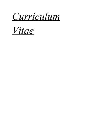 CV 