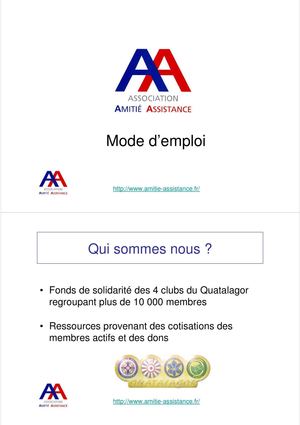 Mode d'utilisation