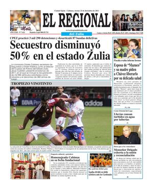 El Regional del Zulia 23-12-2011
