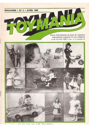TOYMANIA magazine n°4 - avril 1984