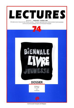 Lectures, 74, septembre - octobre 1993