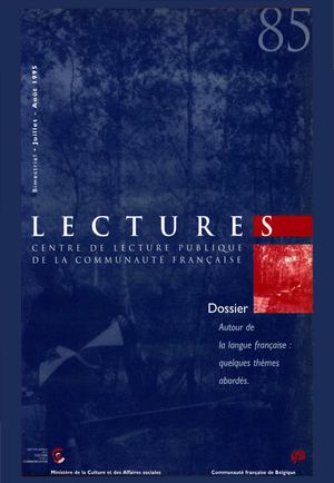Calameo Lectures 85 Juillet Aout 1995