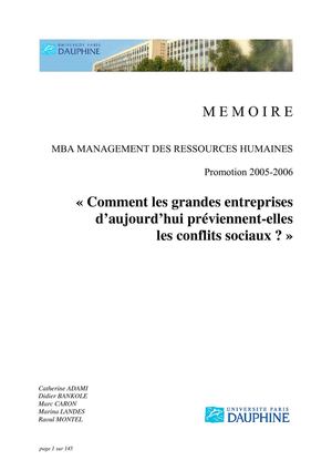 Comment les grandes entreprises d’aujourd’hui préviennent-elles les conflits sociaux