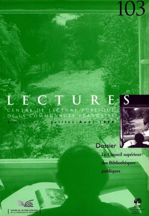 Lectures, 103, juillet - août 1998