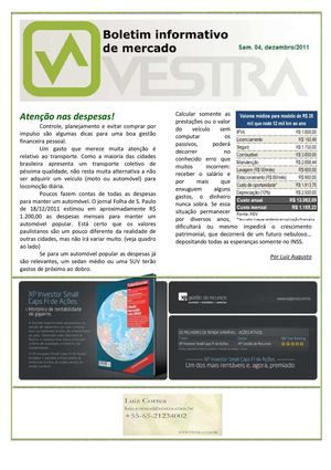 Informativo Semanal de Mercado 04-12/2011