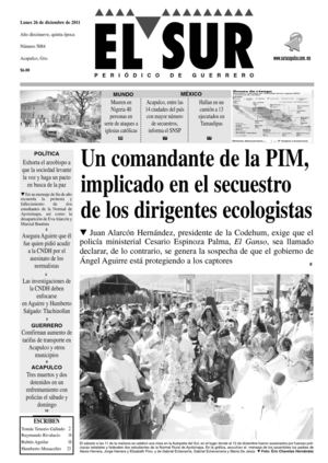 El Sur 26 de diciembre de 2011