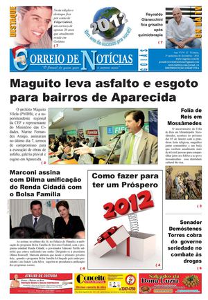 Jornal Correio de Noticias - 2° Quinzena de Dezembro