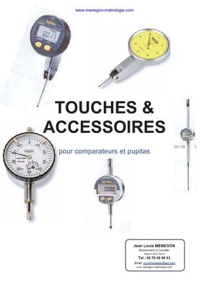 Touches-accessoires comparateurs et pupitas toutes marques 