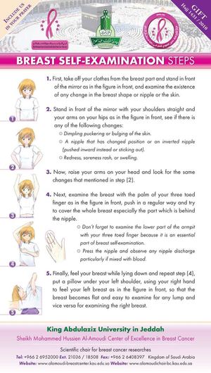 Breast Self Examination for Al-Hajj Season - English