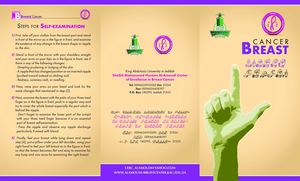 Breast Cancer Brochure in Sign Language - English