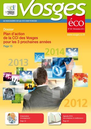 Vosges Économiques décembre 2011 - Stratégie 2012 - 2014 de la CCI des Vosges