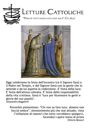 Letture Cattoliche - Febbraio 2009