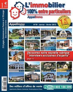 L'immobilier 100% entre particuliers - N° 78 - Janvier/Février 2012
