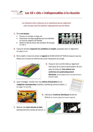 Les 10 clés de la réussite d'un bon projet.