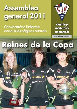 Revista Centre Natació Mataró - Número 38 (Abril 2011)