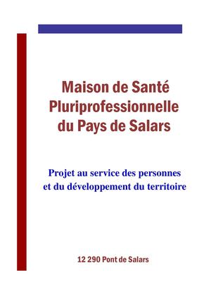 Maison de Santé Pluriprofessionnelle du Pays de Salars