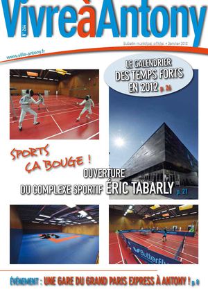 Vivre à Antony - N°264 - Janvier 2012