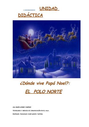 UNIDAD DIDÁCTICA: EL POLO NORTE