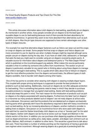 Teenagers With Bedwetting Problem - How to Fix It