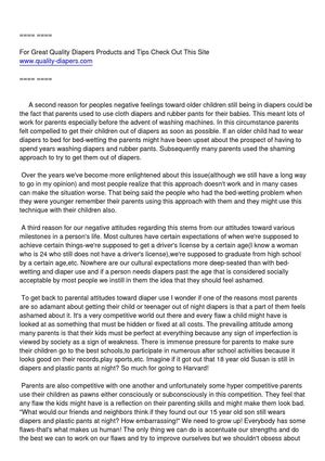 Why Kids Still Wet their Beds - Bedwetting Problem