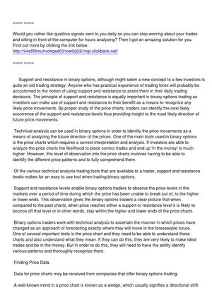 Binary Options Prica Action Strategy or Lazy Strategy