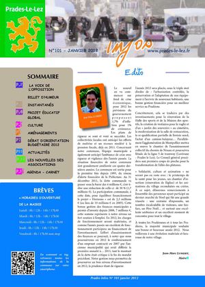 Prades infos janvier 2012
