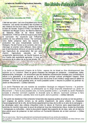 Feuille 15 ITAN - 2010-2