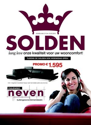 Meubelen Neven Soldenfolder Januari 2012