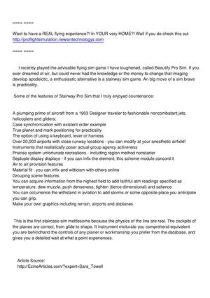 Pro flight sim review