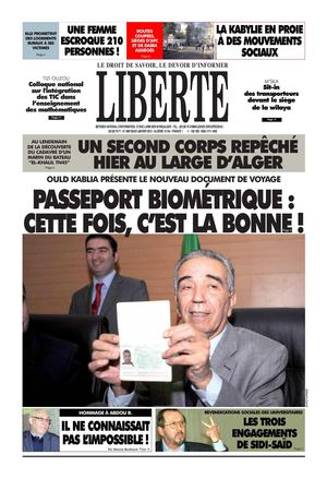 liberte 05 Janvier 2012