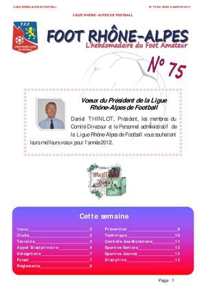 N°75 du 05.01.12