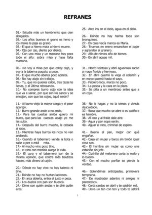 REFRANERO DE VIRGILIO (2003)