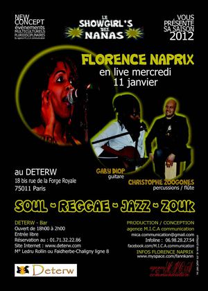 CONCERT FLORENCE NAPRIX 11 JANVIER 2012