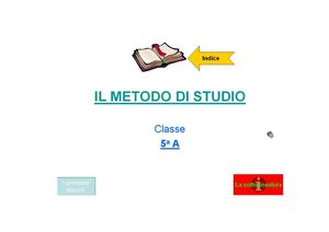 Il Metodo di Studio - Scuola Primaria Orte