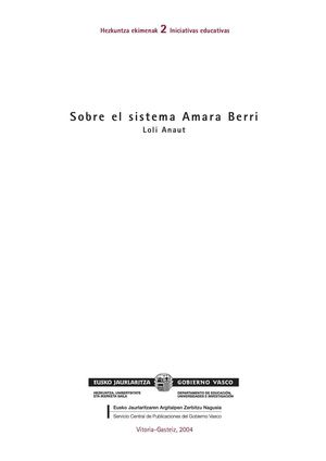 Sobre el Sistema Amara Berri