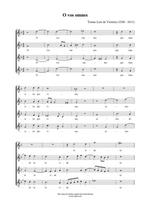 O vos Omnes - Victoria