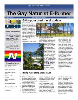 The Gay Naturist E-former: January 2012