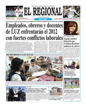 El Regional Del Zulia 08-01-2012