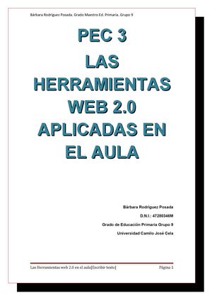 Las herramientas web 2.0 en el aula