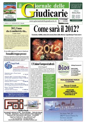 Giornale delle Giudicarie gennaio 2012