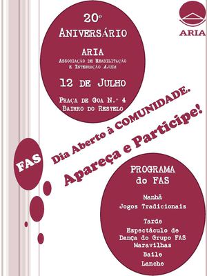 20º aniversário ARIA