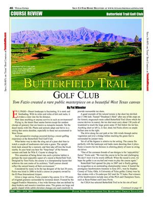 Butterfield Trail Golf Club