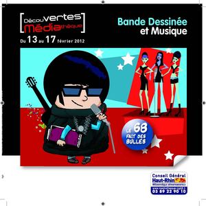 Le 68 fait des bulles 2012 : Bande dessinée et musique