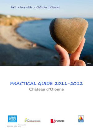 Tourist guide 2012 Château d'Olonne