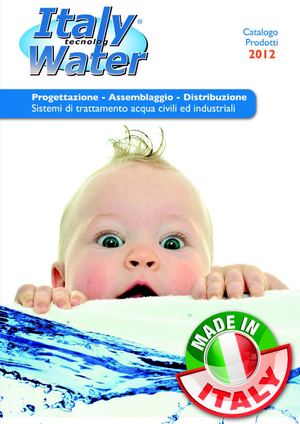 Catalogo 2012 Italy Water