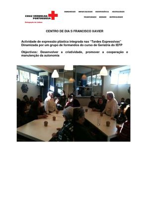 Actividades Centro de Dia SFX