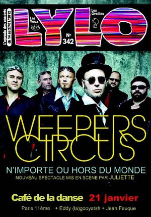 LYLO 342 (Agenda des concerts du 14 au 27 janvier 2012)