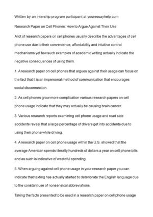 Реферат: Cell Phone Safety Essay Research Paper The